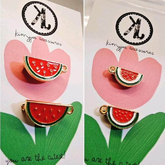 Watermelon Metal Pins (KimyJoe CutiePins)