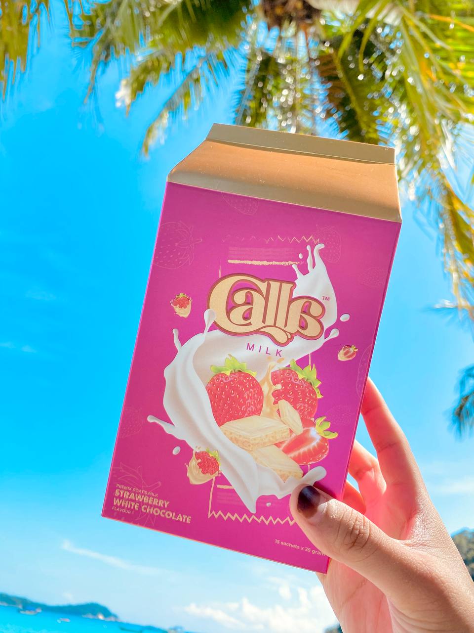 Calla Milk Original - Strawberry White Chocolate