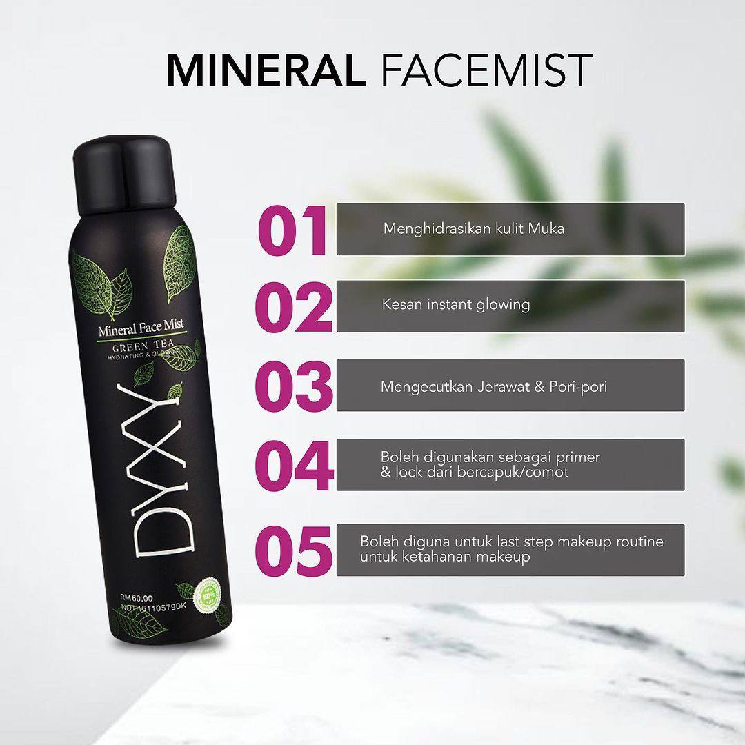 DYXY Mineral Green Tea Face Mist