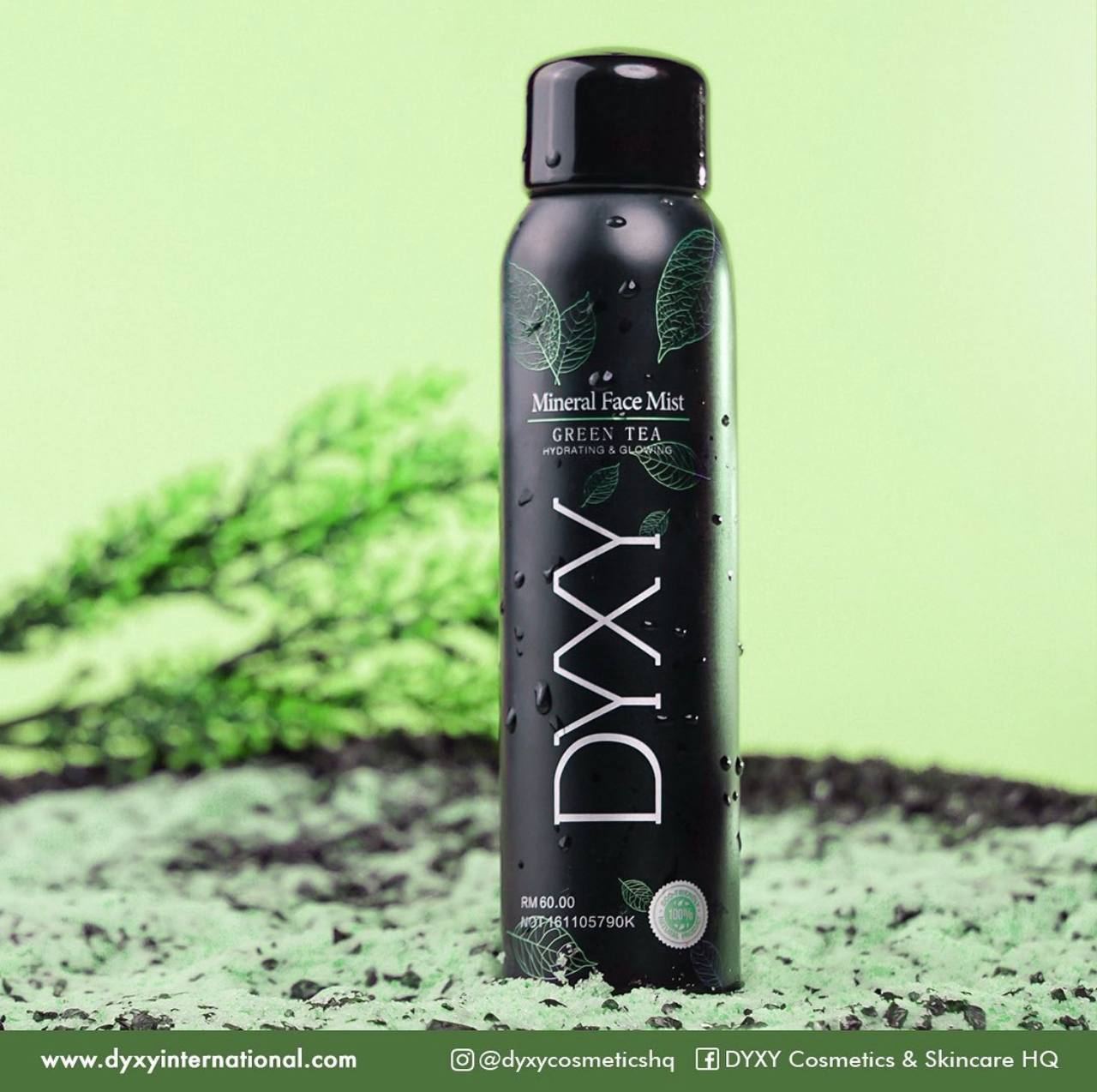 DYXY Mineral Green Tea Face Mist