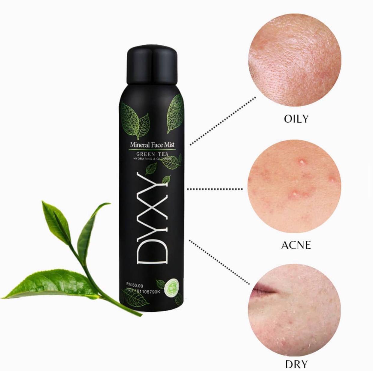 DYXY Mineral Green Tea Face Mist